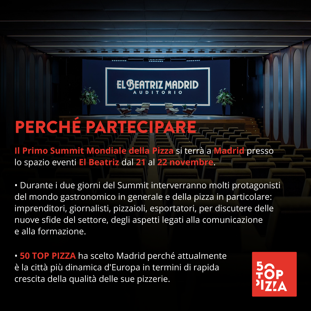 First World Pizza Summit 2022 - Perché partecipare