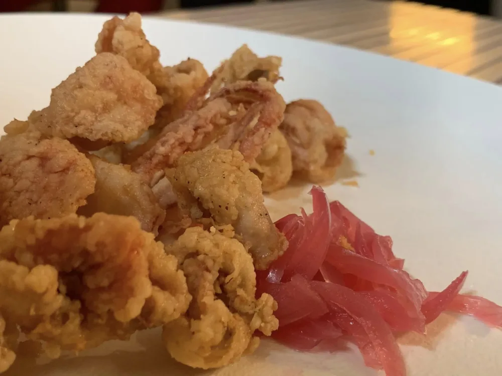 Casamare, fritto di totanetti