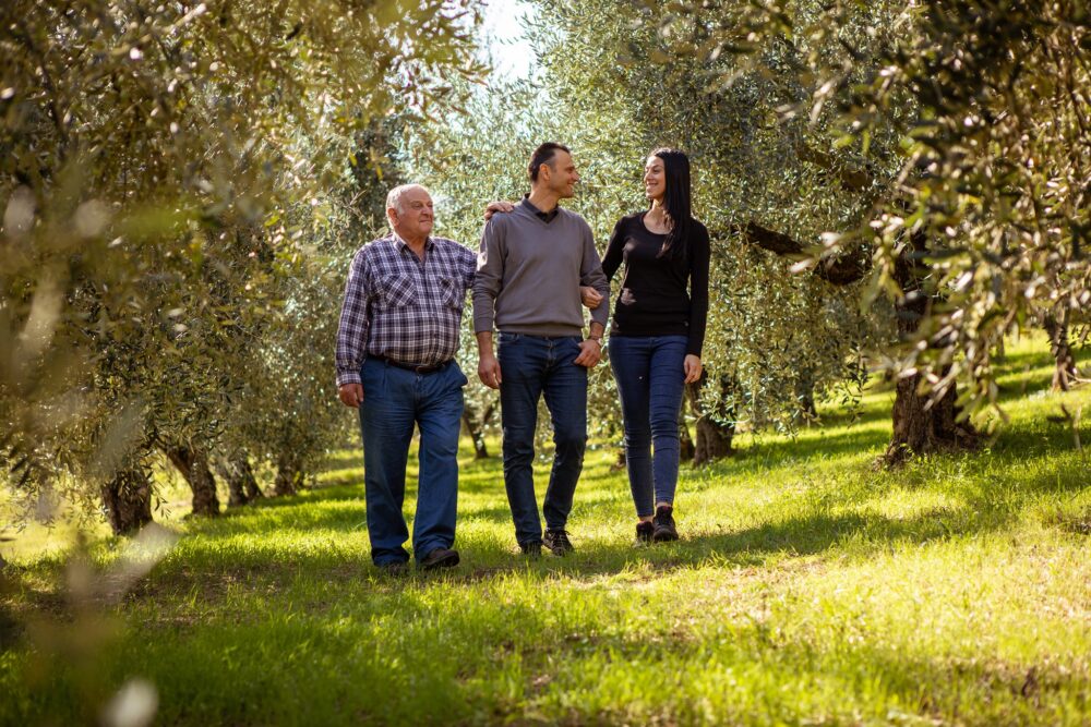 Famiglia Decimi Alfredo, Graziano e Mragherita