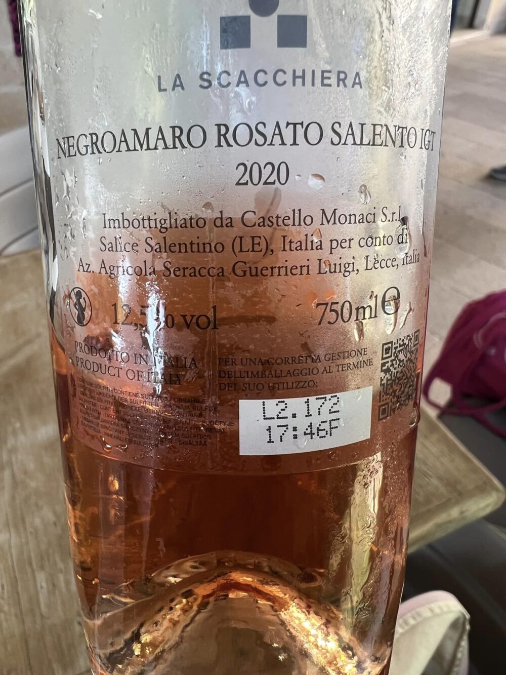 Filia, Rosato Castello Monaci