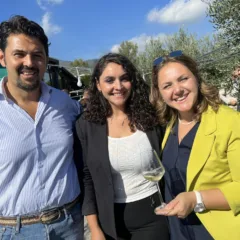 Giuseppe, Maria Paola e Benny Sorrentino Vini