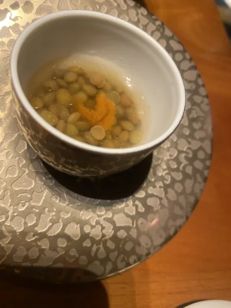 Il Pagliaccio- Farona, secondo servizio lenticchie