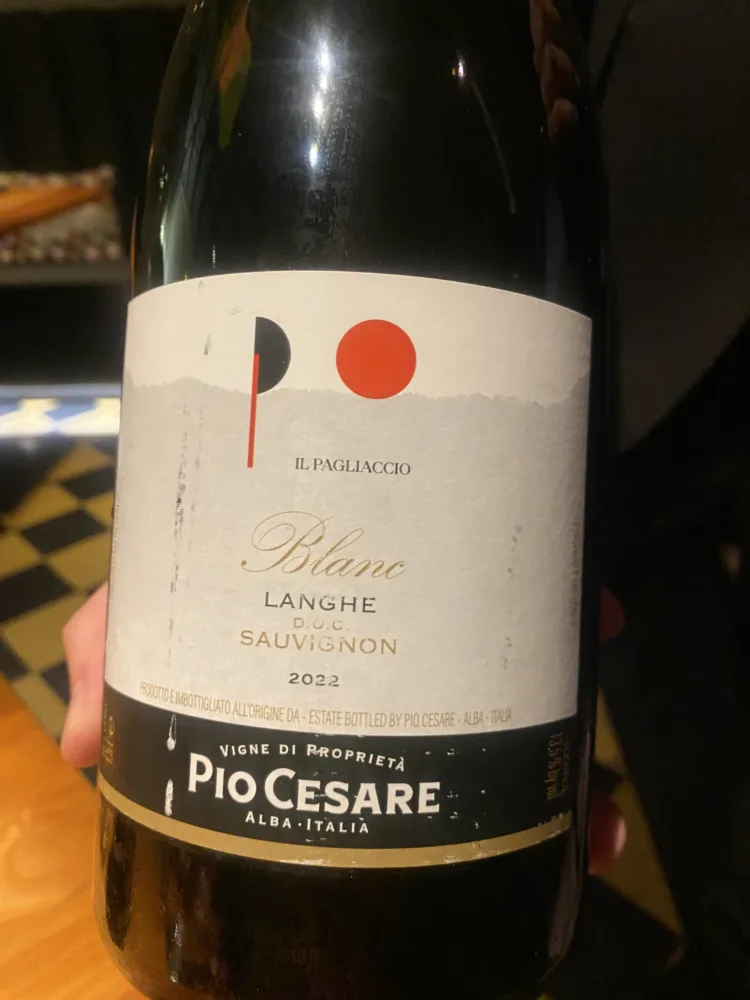 Il Pagliaccio - sauvignon Blanc Pio Cesare