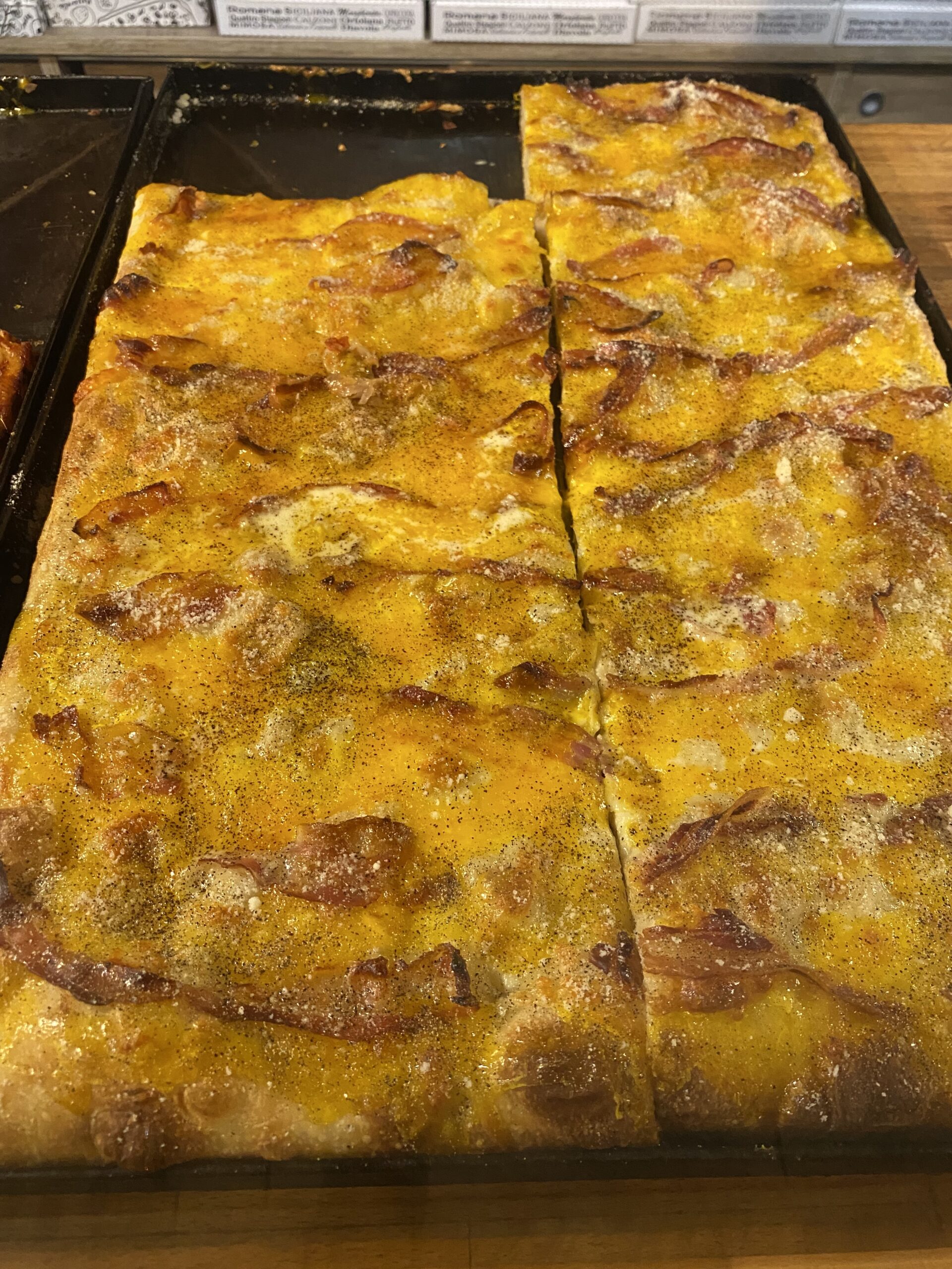 Pizza Carbonara - Magnani