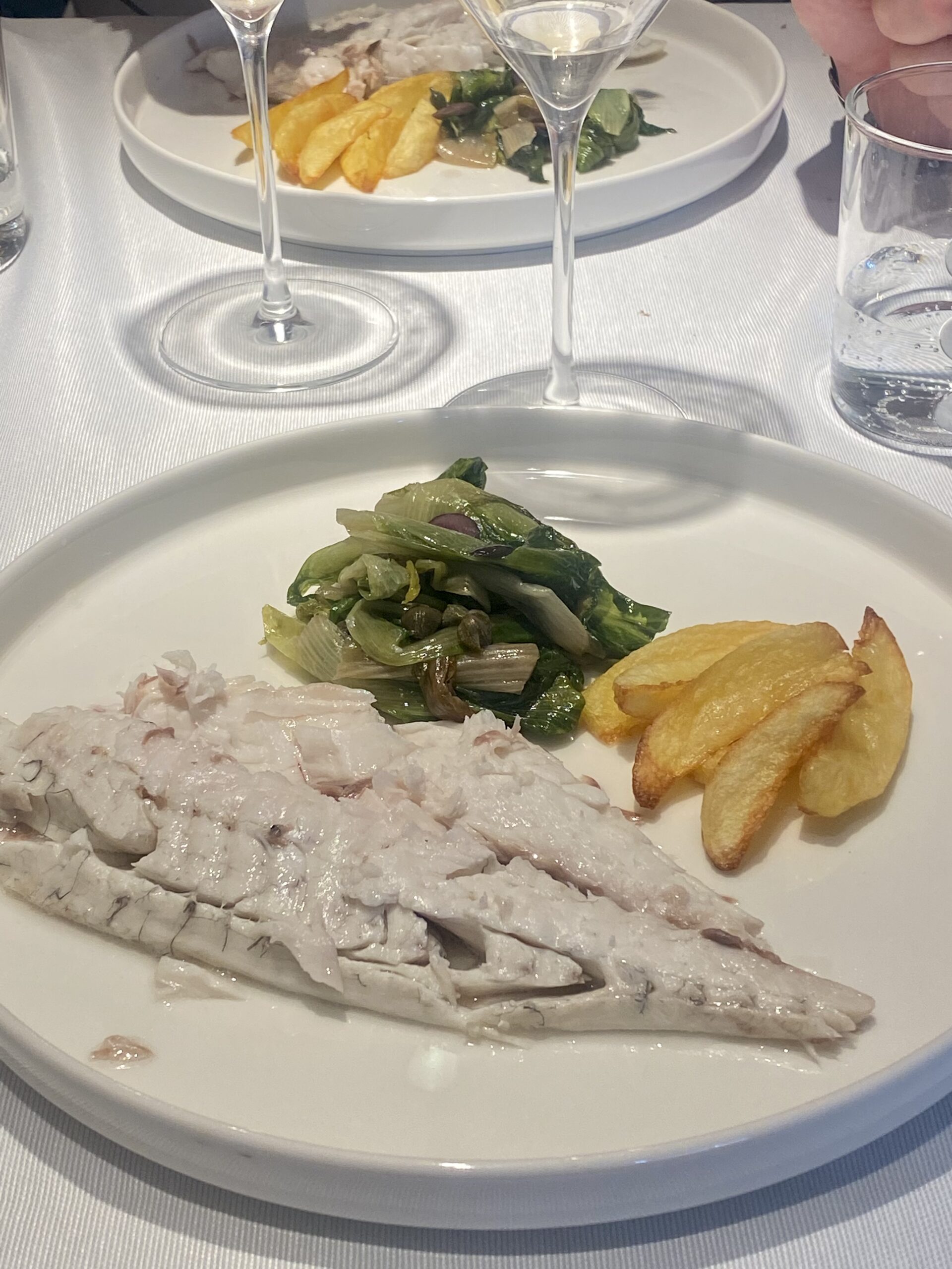 Spigola arrosto con verdure di stagione - Bommarè