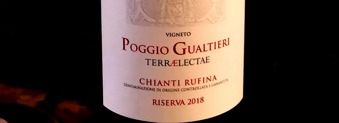 Chianti Rufina Riserva Terraelectae 2018 Poggio Gualtieri, Fattoria di Grignano