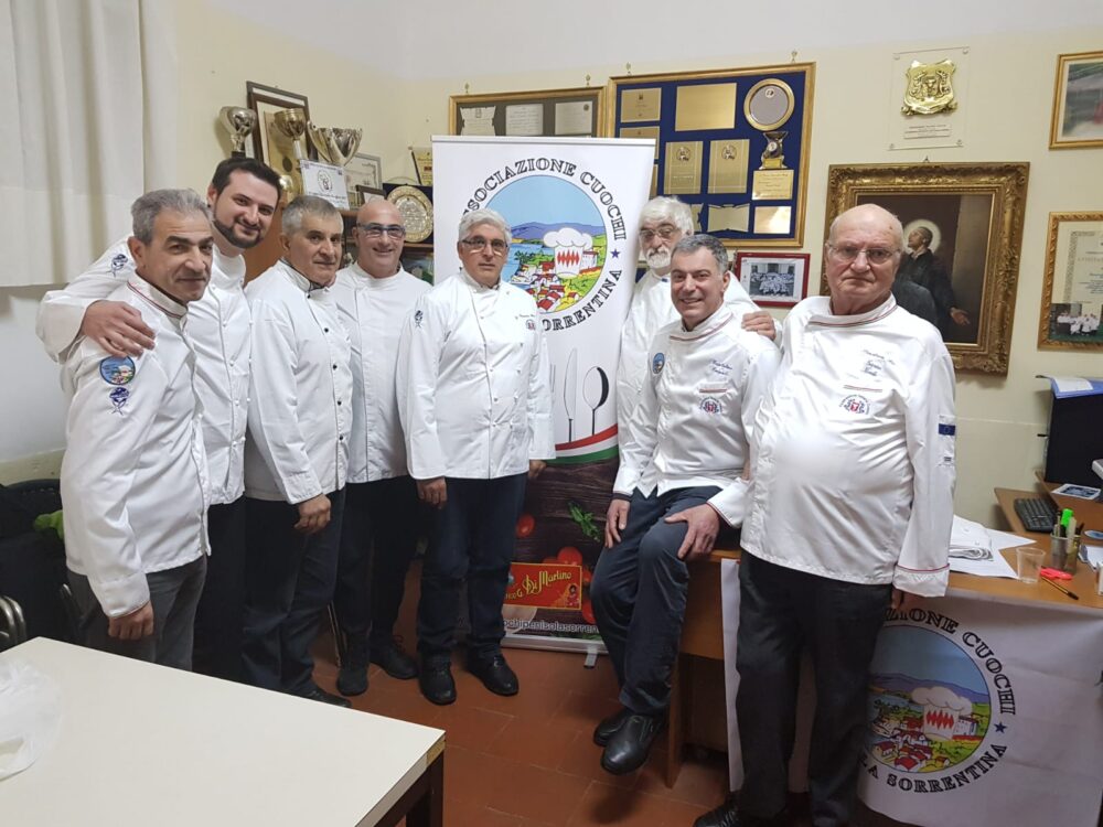 Cinquant'anni Associazione cuochi penisola sorrentina