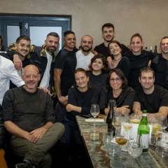 Il gruppo di Periferia Iodata e lo staff di Clementina