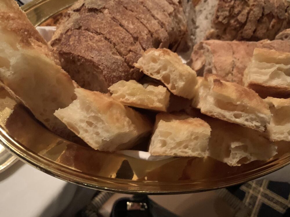 La Pergola, i pani e la focaccia