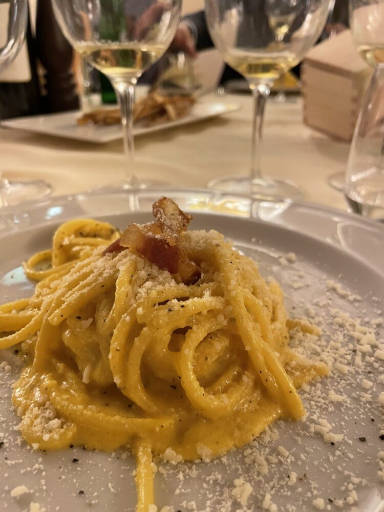 Carbonara- Ristorante Girarrosto Fiorentino- Roma