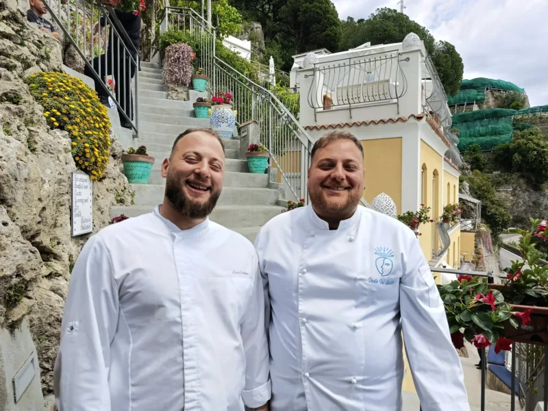Chef Paolo del Giudice e Luca Cozzolino