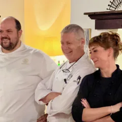Gli Chef Marco Furlano - Marco Talamini e Chiara Nemaz