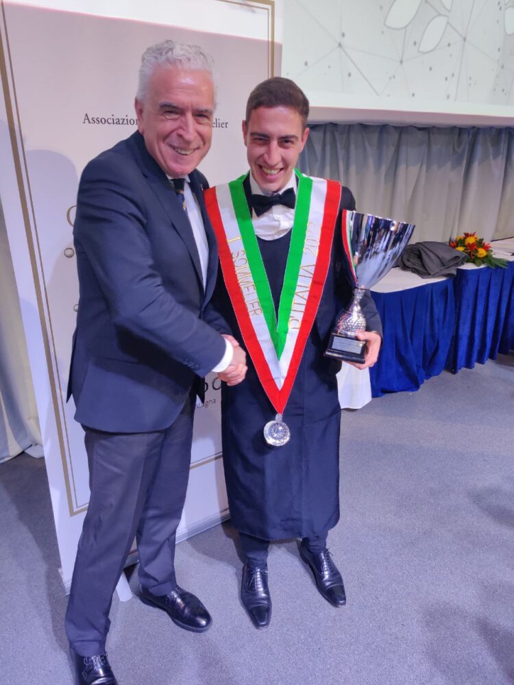 Il Presidente AIS Sandro Camilli e Alessandro Nigro Imperiale