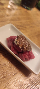 La Locanda del Profeta, tartare di manzo con stracciatella e tartufo