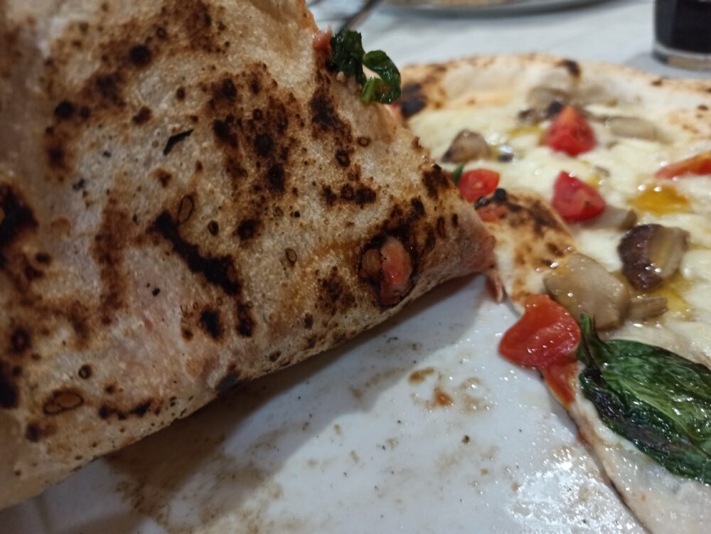 Pizzeria La Lampara -La cottura