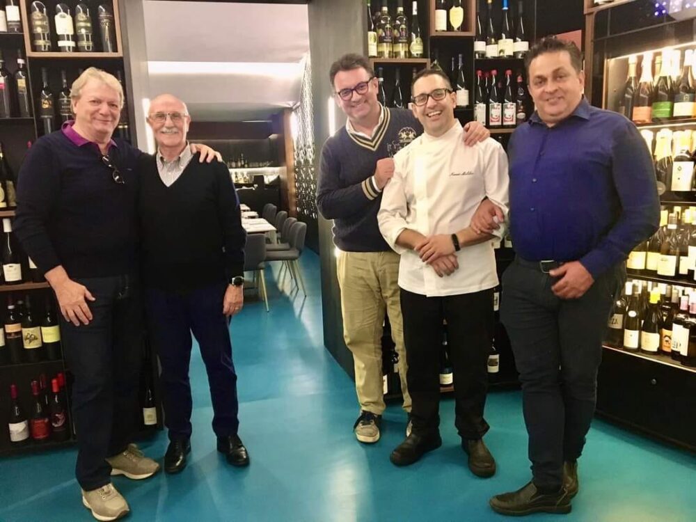 Ristorante emozionando. Di Giacomo, Malgi, Verrone, Melileo e Riccardi