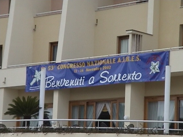 Sorrento. Barmen - striscione