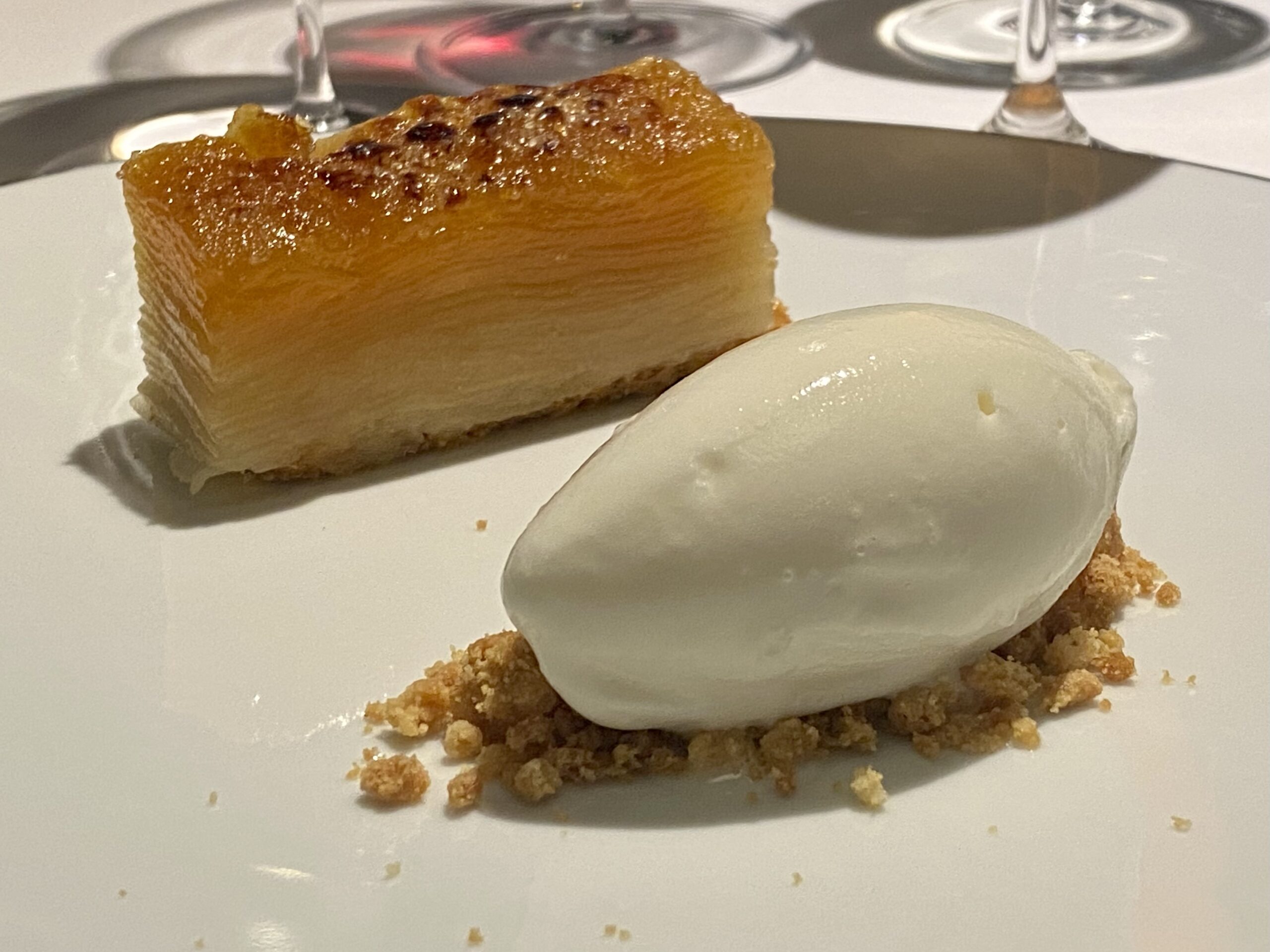 Tarte Tatin e gelato fior di latte