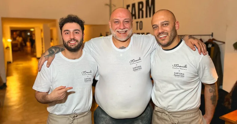 Jorge Sastre, Francesco Martucci e Rafa Panatieri