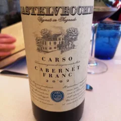 Cabernet Franc 2002 Carso doc Castelvecchio