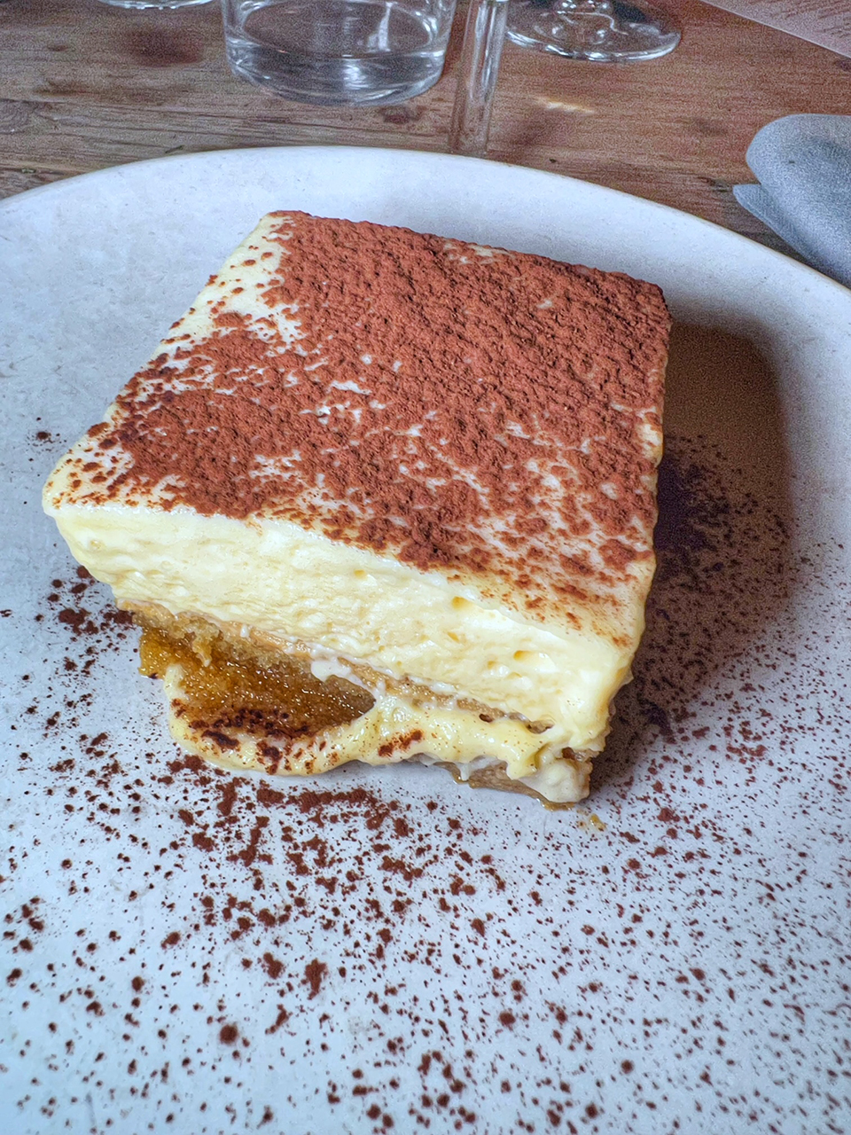 Tiramisù con mascarpone casero