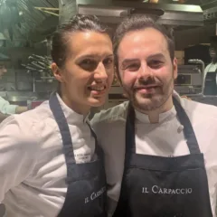 Il Carpaccio, Oliver Piras e Alessandra Del Favero