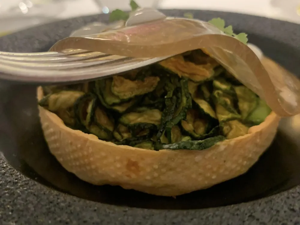 Don Alfonso, tartelletta di zucchine