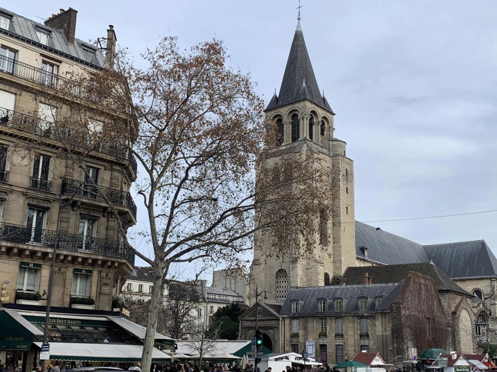 La chiesa di Saint Germain des Pres