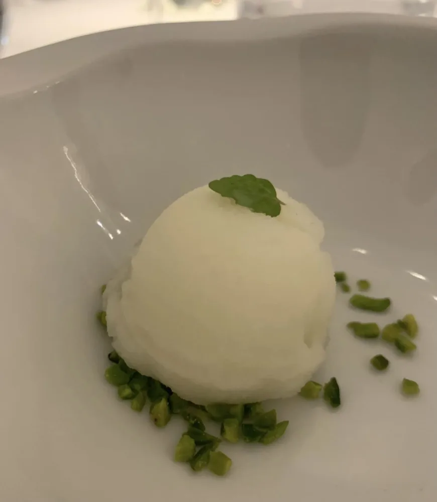 Don Alfonso, il sorbetto pre dessert