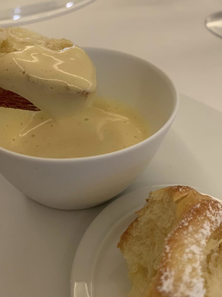 Maison Ruggieri, brioche alla rosa e zabaione al marsala