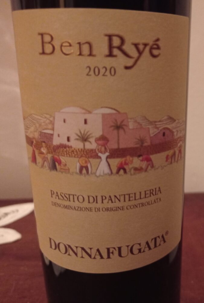 Ben Rye' Passito di Pantelleria Doc 2020 Donnafugata