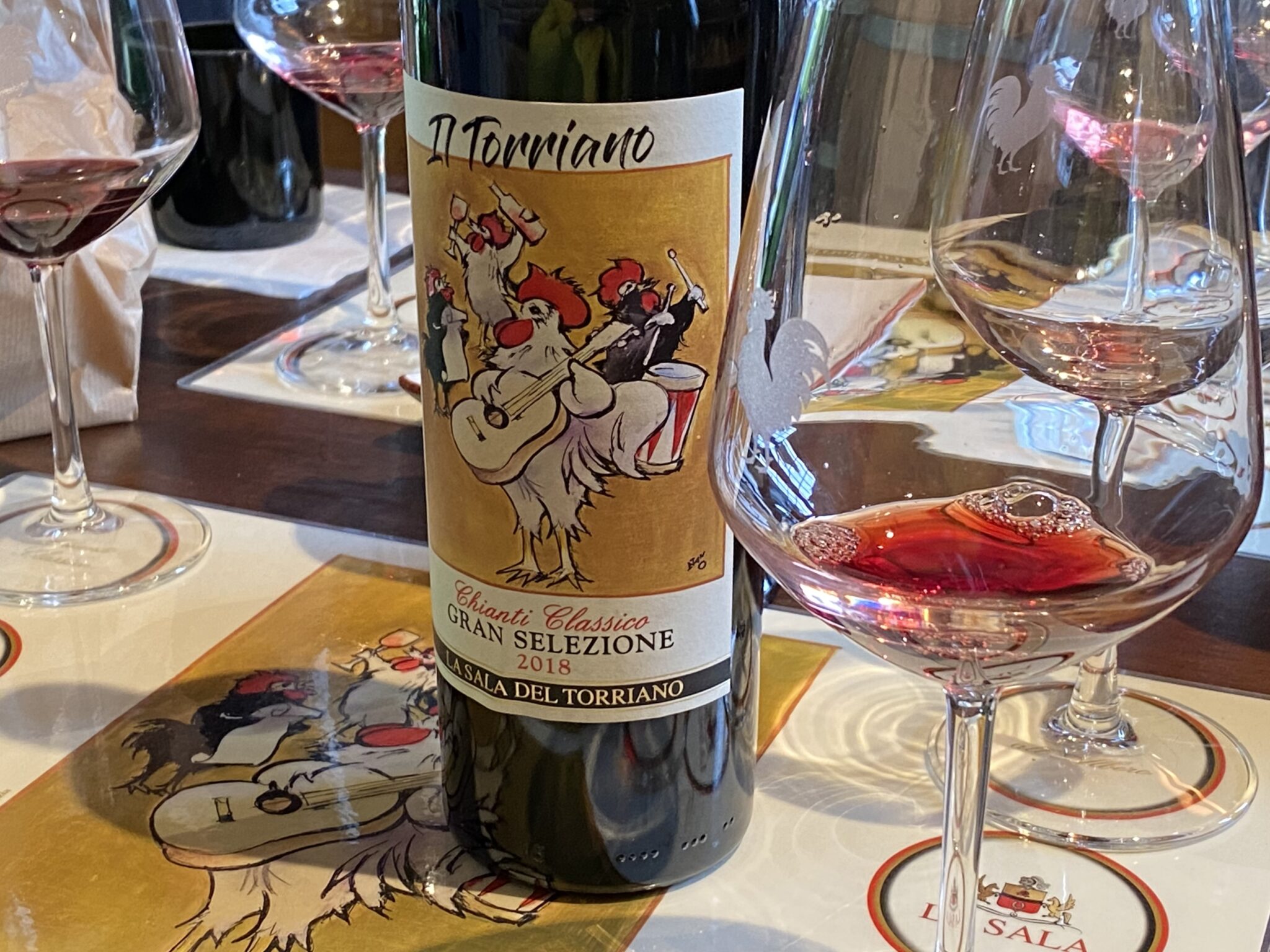 La Sala del Torriano l’eleganza del Chianti Classico Luciano