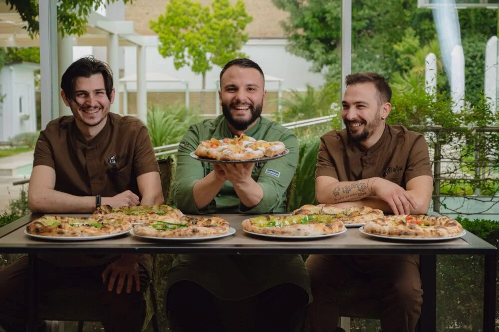 Simone - Mariano - Raffaele - Team pizzeria La Bolla