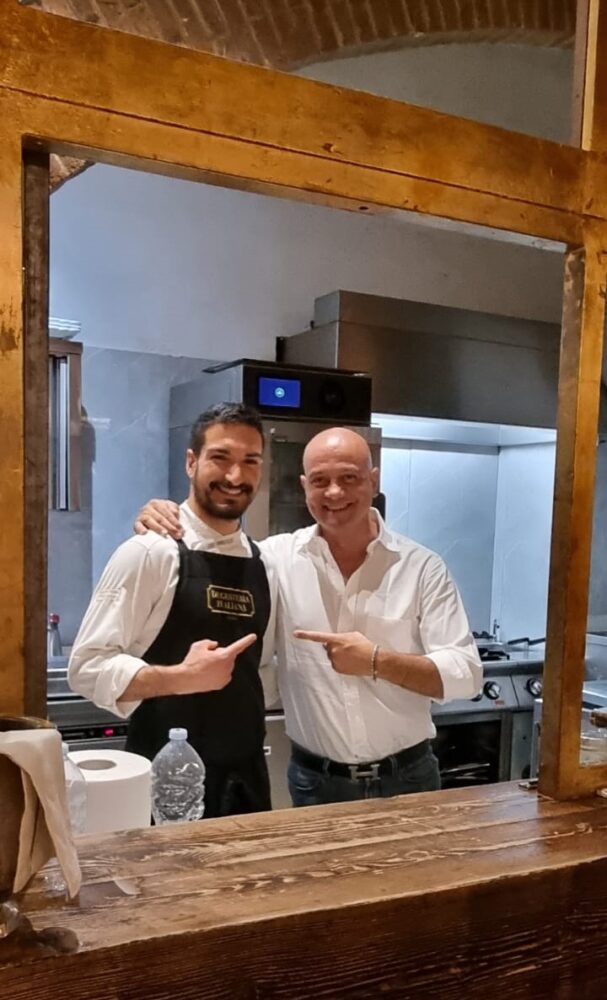 Stefano Incerti e Chef Fabio Nistri