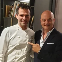 Stefano Incerti e chef Luca Landi
