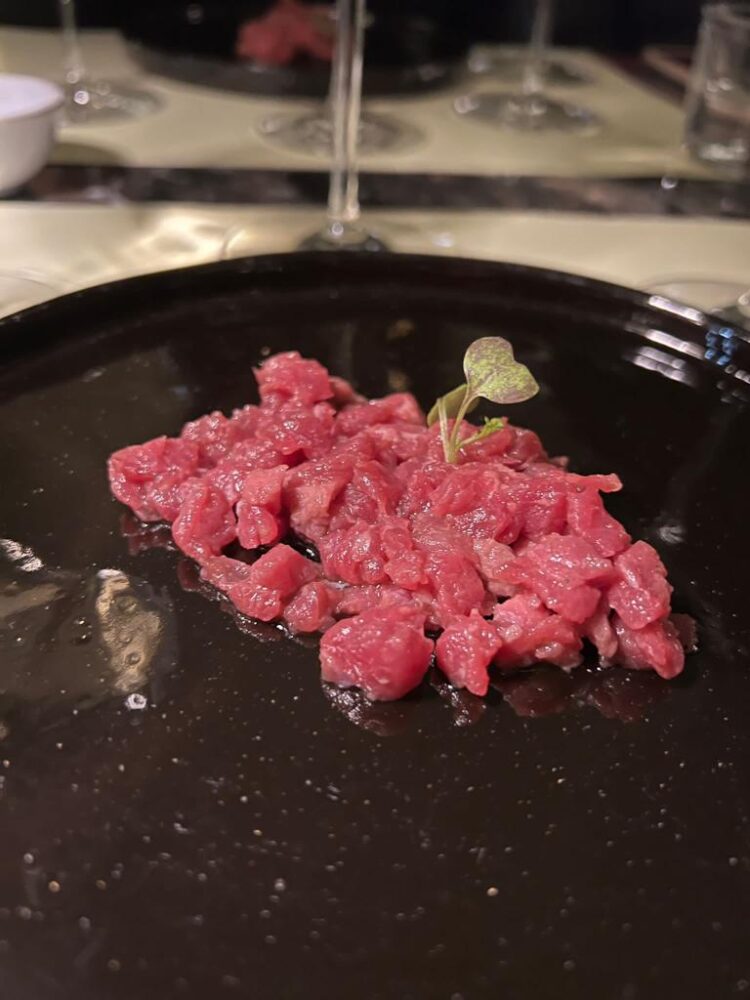 Tartare di manzo alla tartara