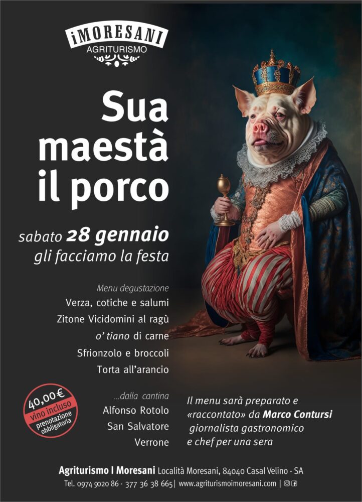 Sabato 28 gennaio giornata tra gusto e cultura in Cilento