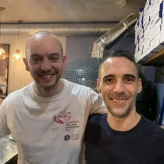 Guillaume Grasso con suo cugino Marco Maresca