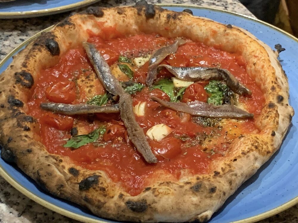 Guillaume Grasso La Vera pizza napoletana, marinara con alici