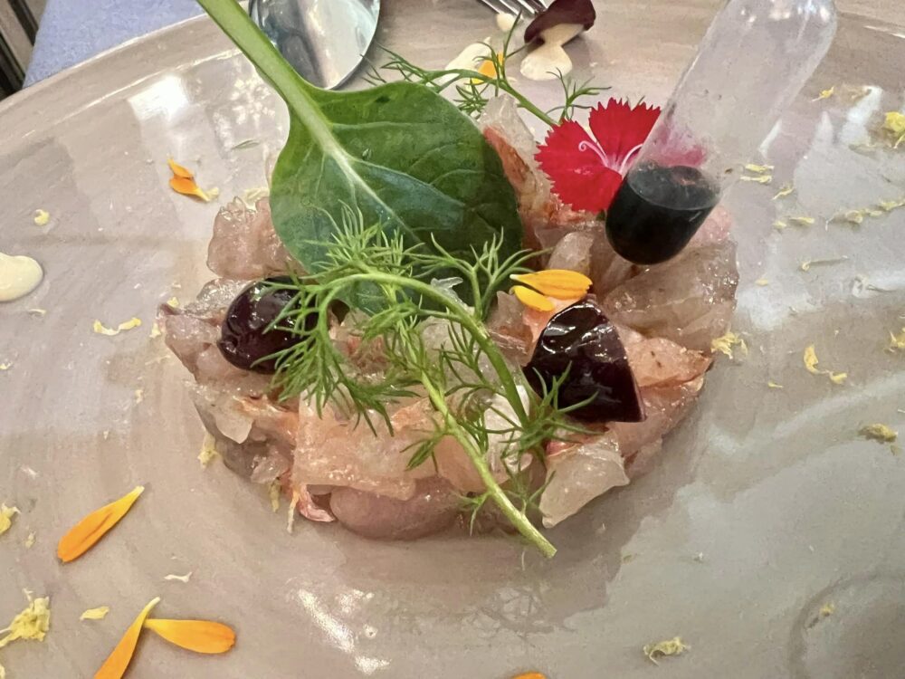  Ristorante Mediterraneo Tartare di triglia