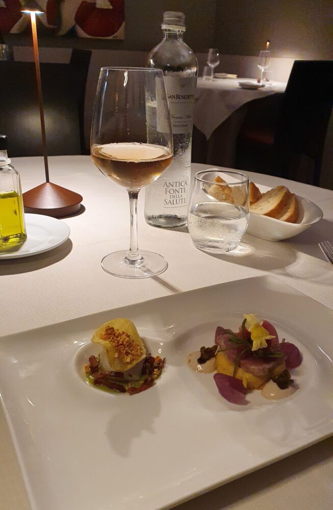 Da Lorenzo - Tonno tonnato e gnocco di seppia