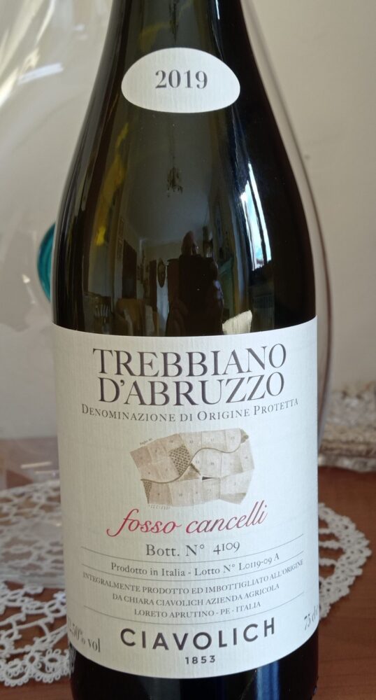 Fosso Cancelli Trebbiano d'Abruzzo Dop 2019 Ciavolich