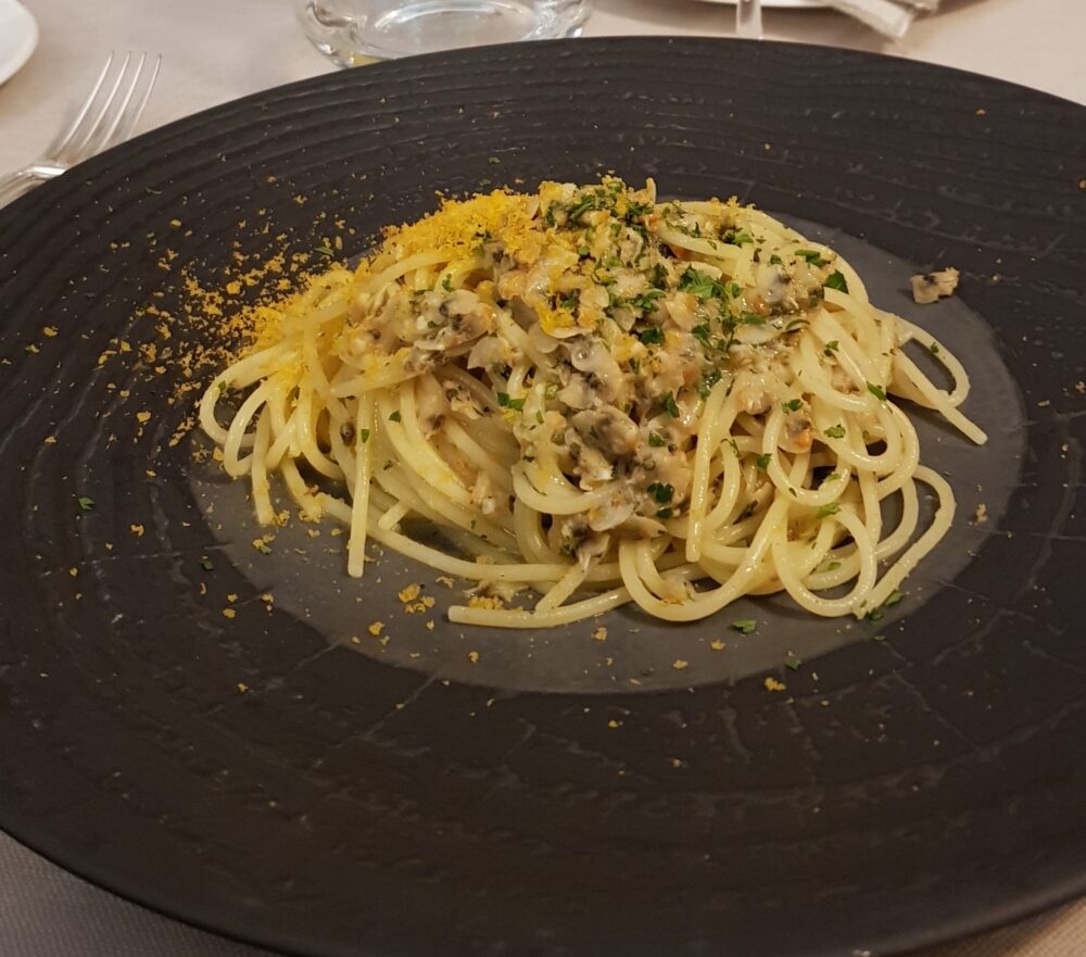 Gourmet - Spaghetti arselle e bottarga