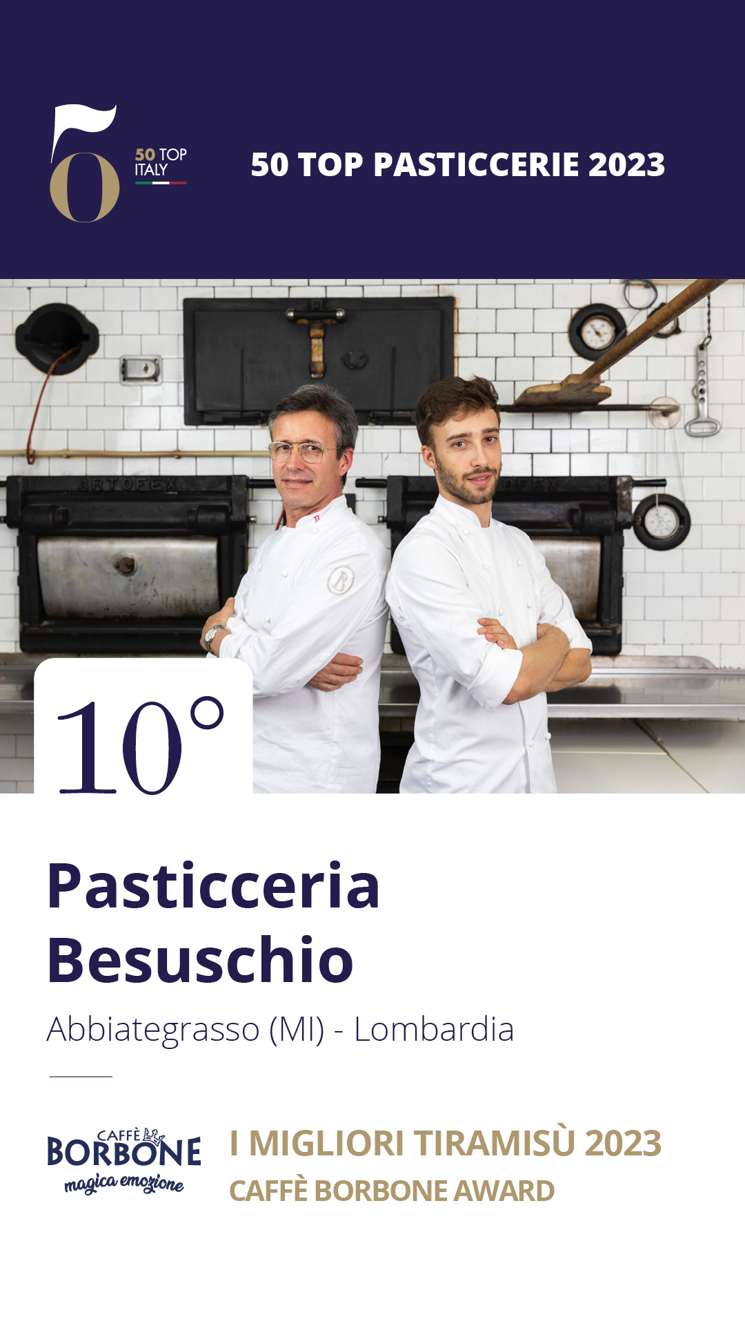 10. Pasticceria Besuschio - Abbiategrasso (MI), Lombardia