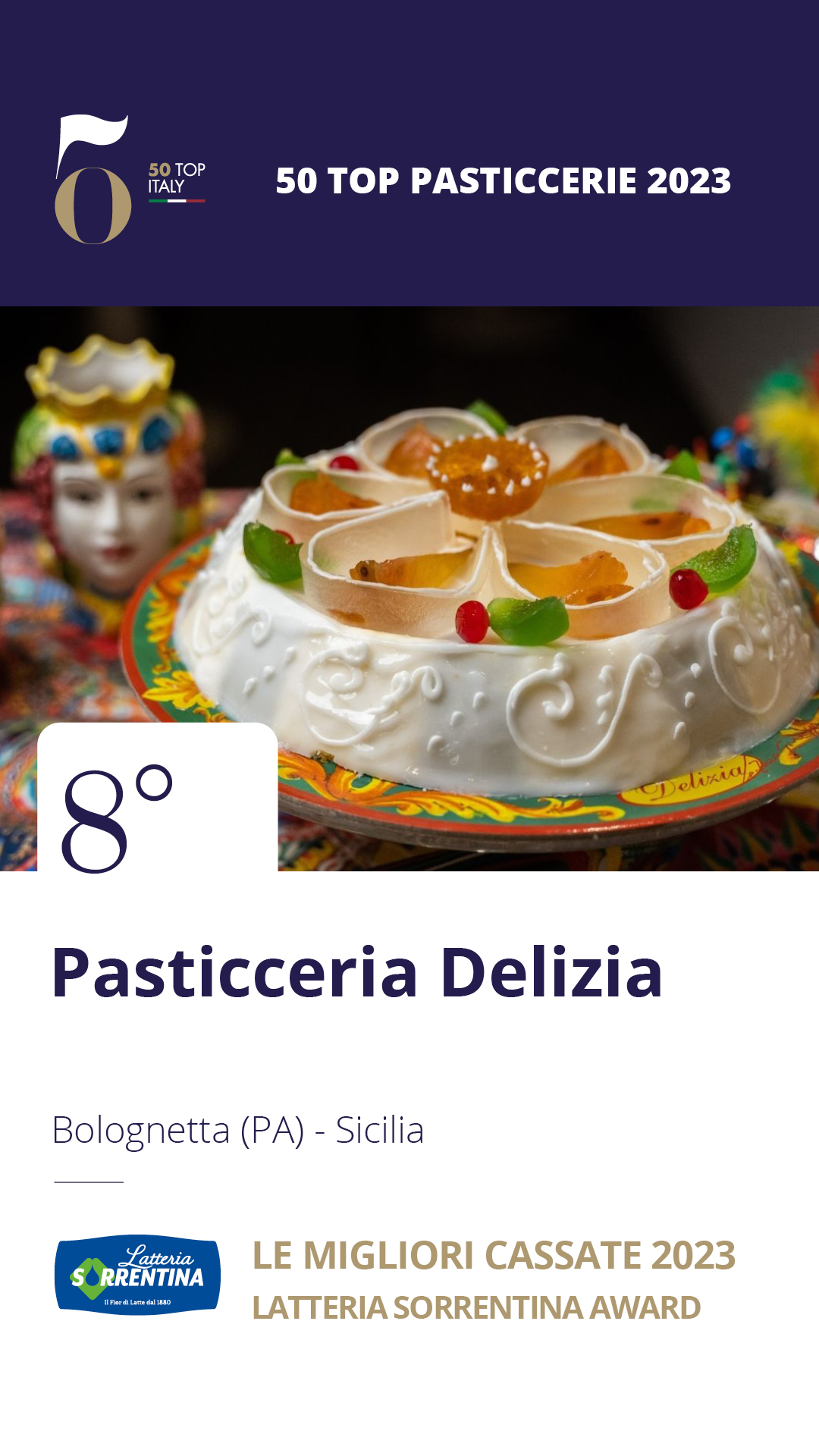 8 - Pasticceria Delizia - Bolognetta (PA), Sicilia