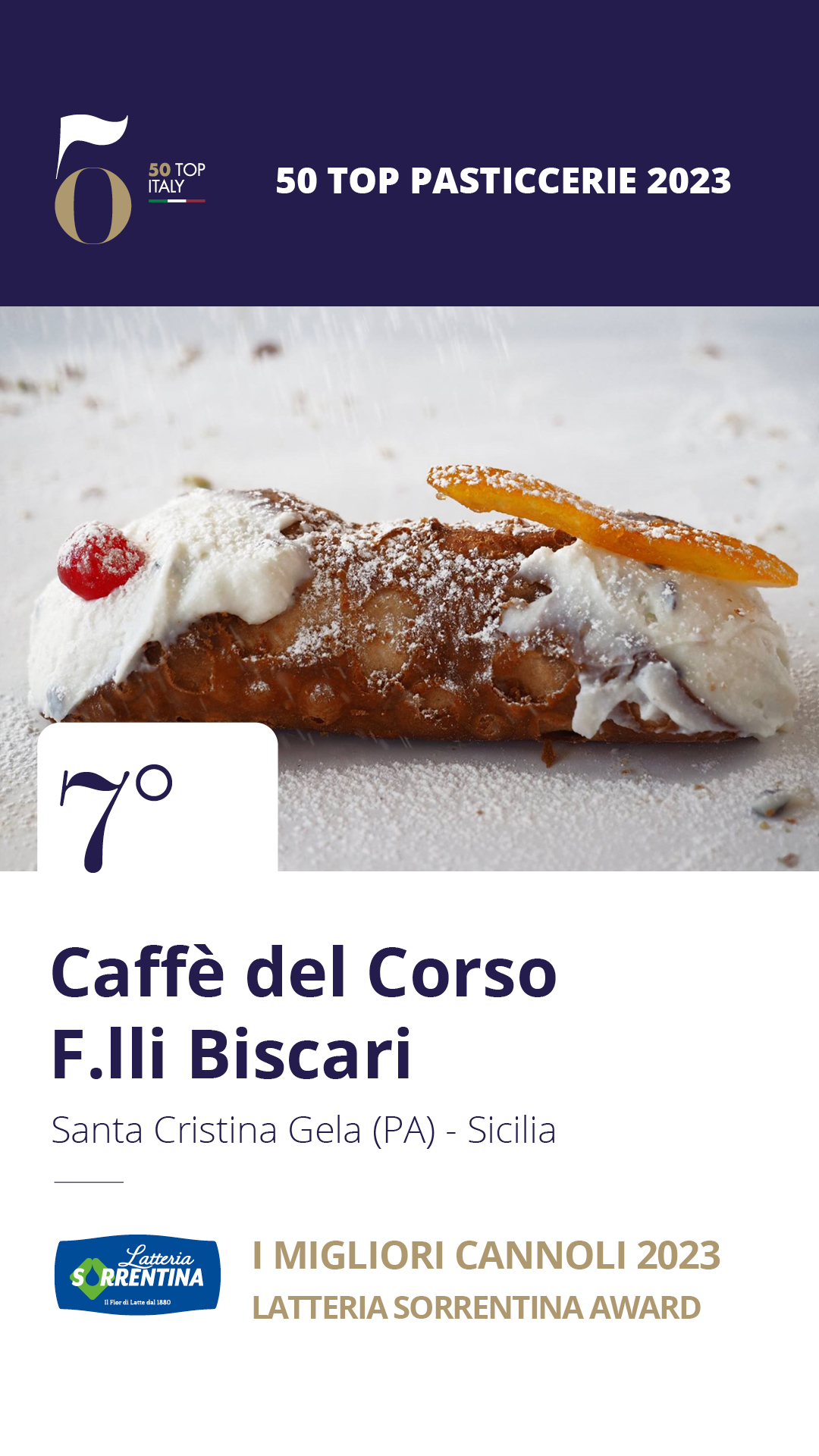 7 - Caffè del Corso F.lli Biscari - Santa Cristina Gela (PA), Sicilia