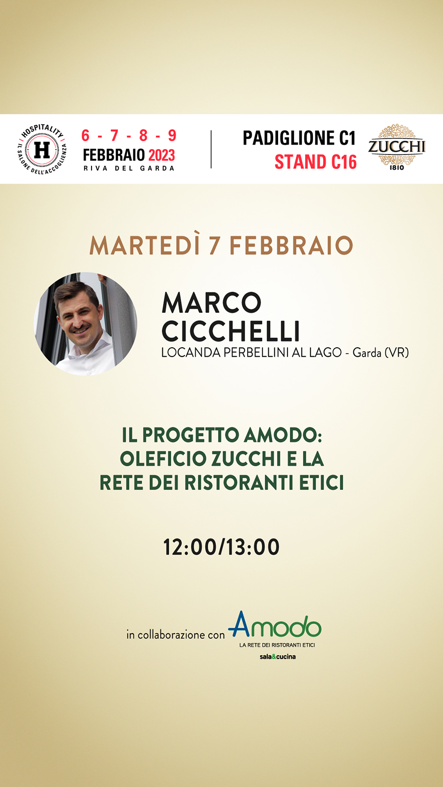 Martedì 7 Febbraio -Marco Cicchelli