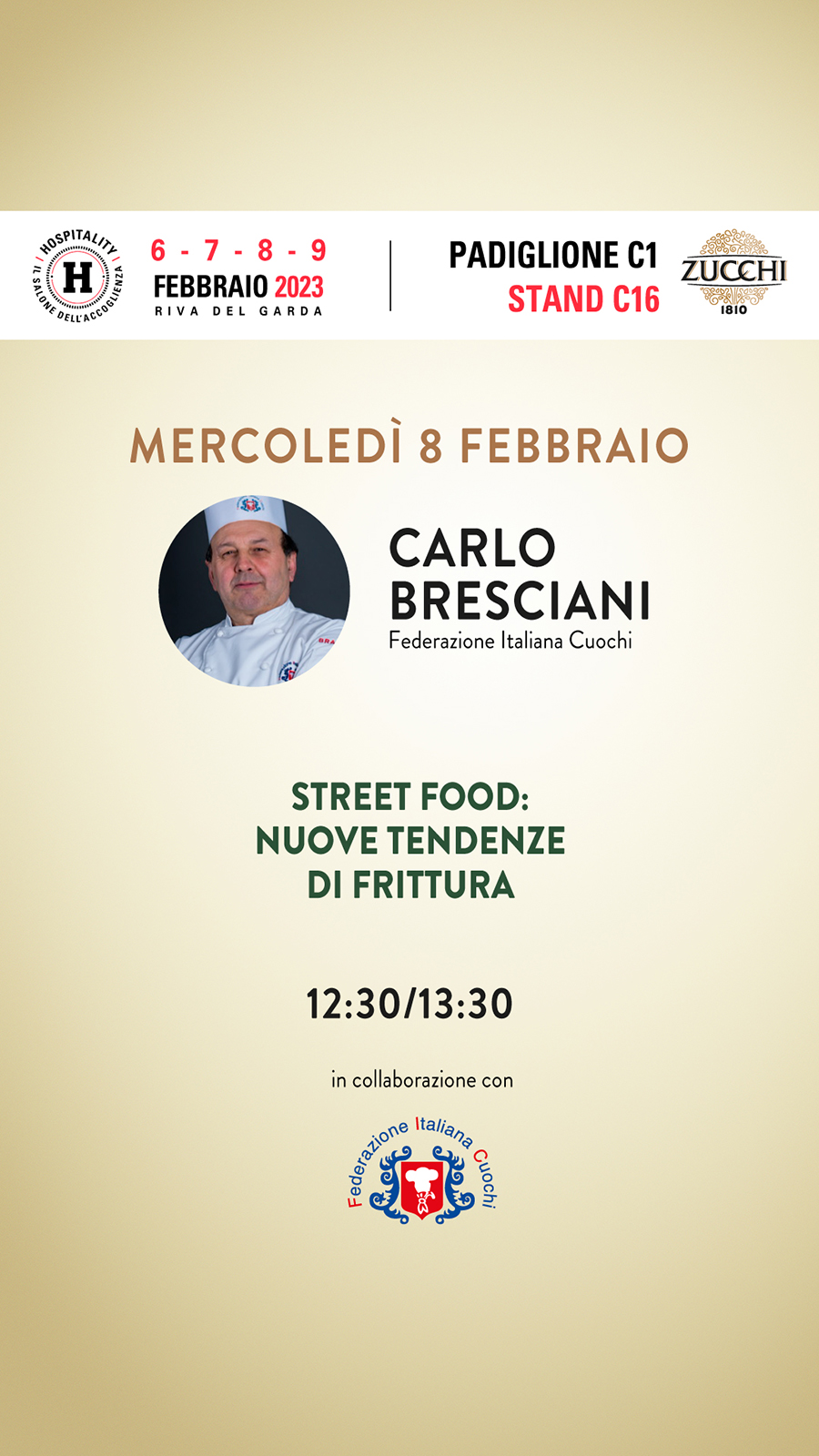 Mercoledì 8 Febbraio - Carlo Bresciani