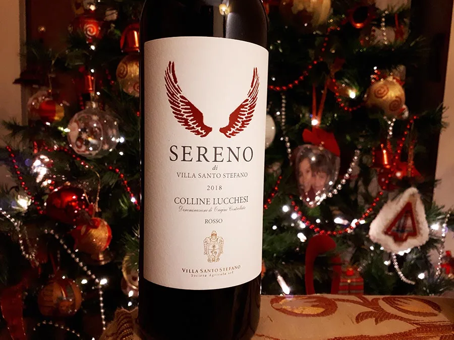 Colline Lucchesi Rosso Sereno di Villa Santo Stefano 2018