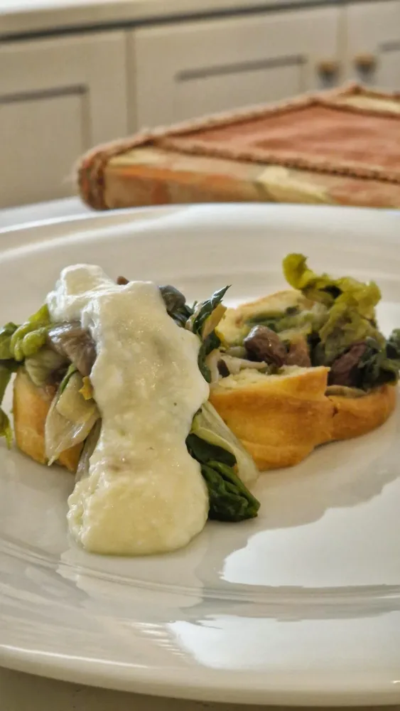 Gli Scacchi - pizza di scarole